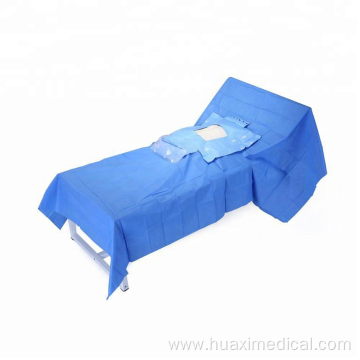 Disposable laparoscopy drapes medical laparotomy packs